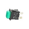 IP40 16A single poles no-locking with illuminator red shell push button switch
