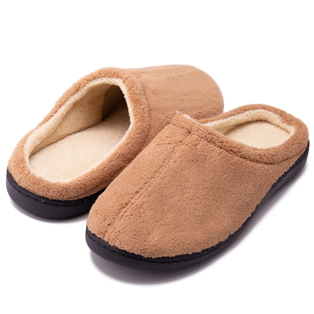 

Wholesale Coral- fleece Slippers Gel Relax Amazon Unisex Indoor and Outdoor Insole Slippers, Regular colors