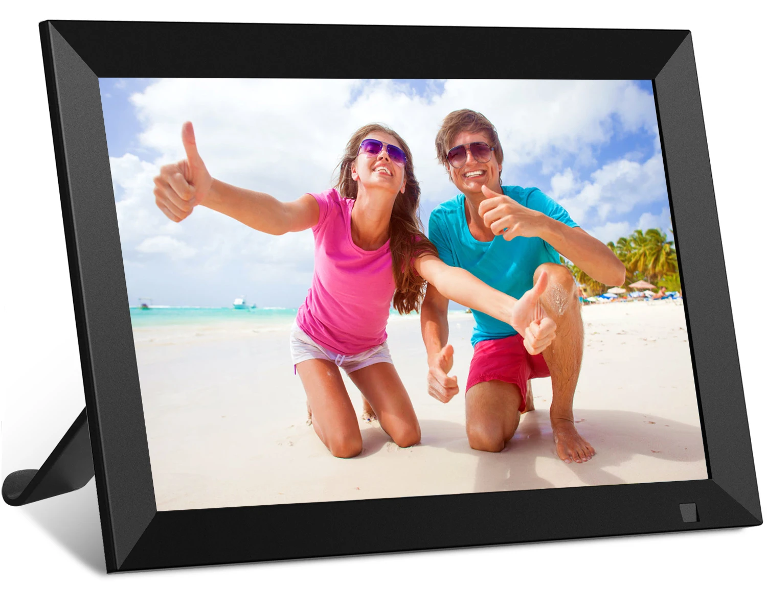 

WiFi Digital Picture Frame 10.1 inch IPS Touch Screen HD Display 1920x1200 16GB Storage Auto-Rotate Share Pictures via App