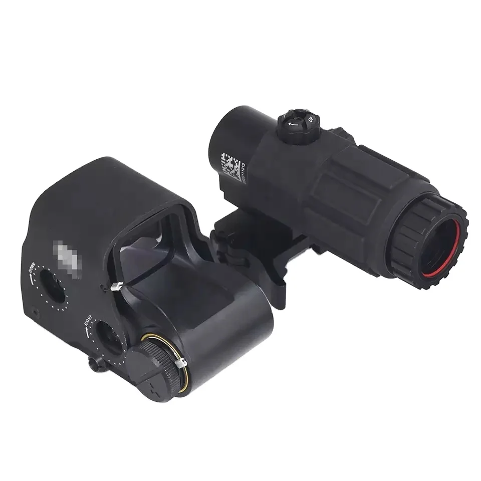 

Tactical 558 Red Dot Sight g33 3XMagnifier Holographic Scope Hunting Reflex Sights For 20mm Weaver Rail Mount Airsoft Riflescope