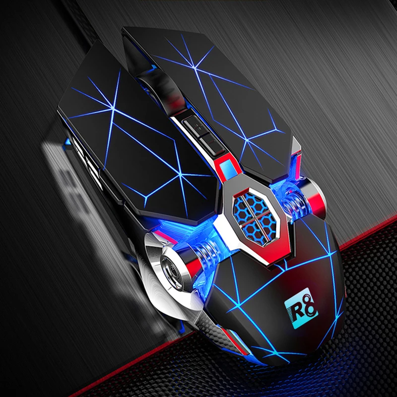 

Best Seller 6 Buttons USB Wired Gaming Mouse USB Mouse Gaming 4 Adjustable DPI and LED Lights