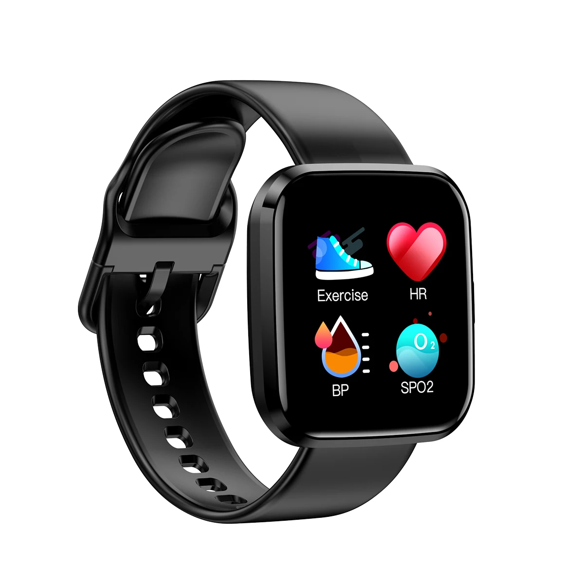 

Colorful Interchangeable Relojes Wireless Charging Smart Watch 2020 Sport Watch Bracelet Watch