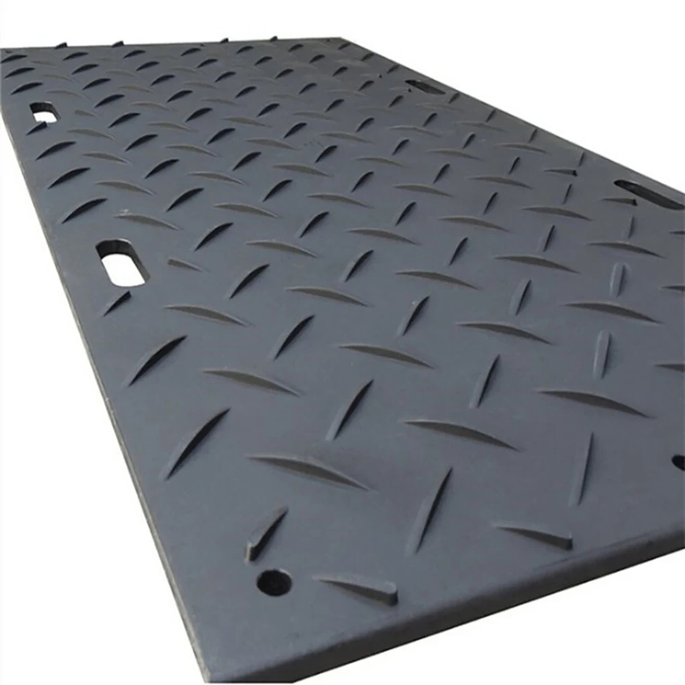 Reusable Temporary Paving Boards for Remote Utility Work - Industrial temporary access roadway setup