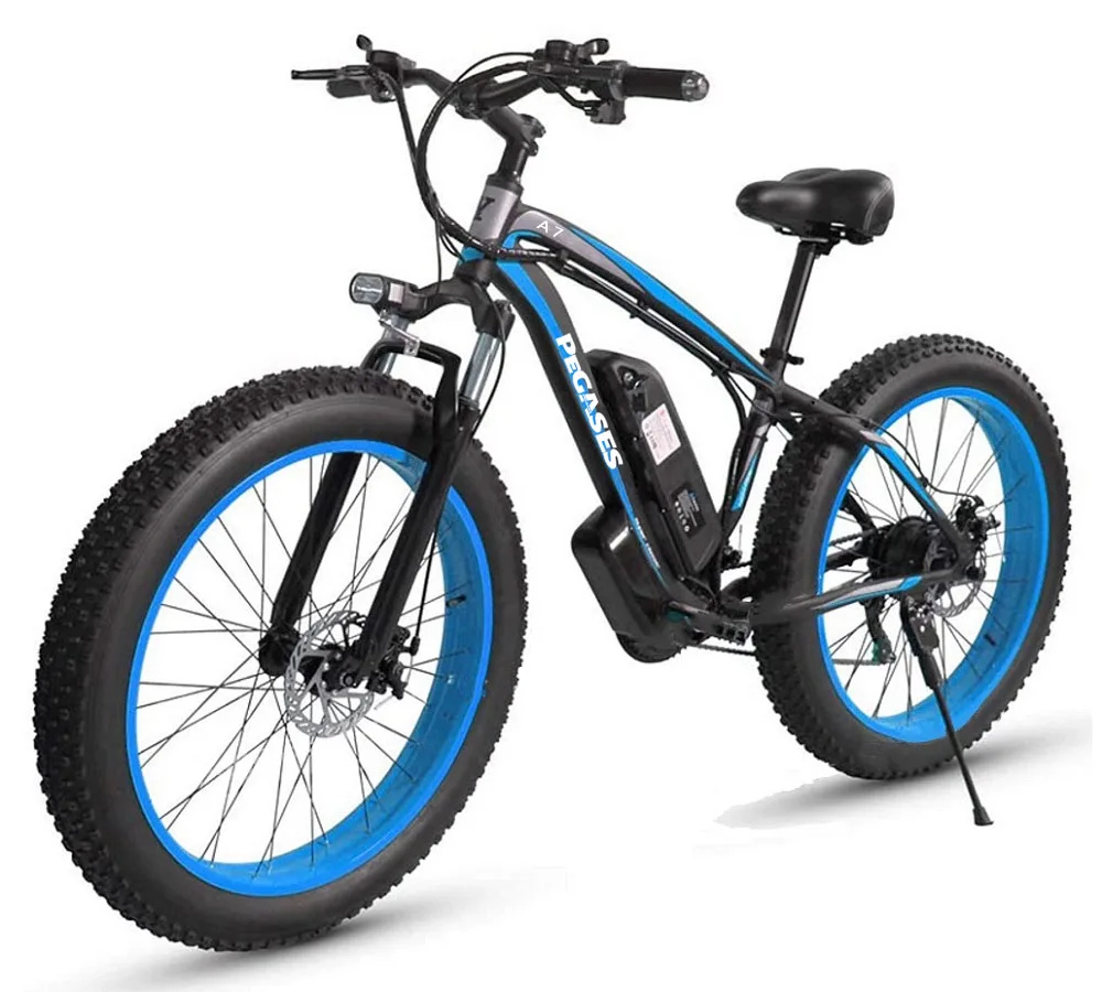 

Ebike Electric Bicycle Fat Tire 26 inch Snow Bike Bicicletta Elettrica 1000w E Mountainbike Electric Bikes for Adults Two Wheels