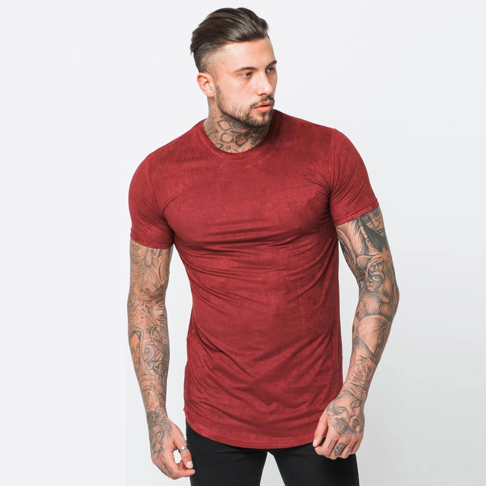 mens short sleeve shirts muscle fit