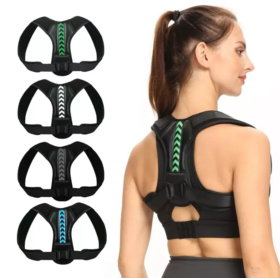 

Factory Price Back Shoulder Posture Corrector Belt Clavicle Spine Support Adjustable Sport Upper Back Neck Brace