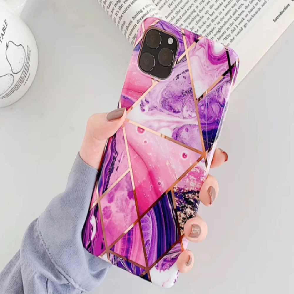 

Luxury TPU Marble Pattern Shell Custom Mobile Back Phone Cover for samsung A51 Phone Accessory