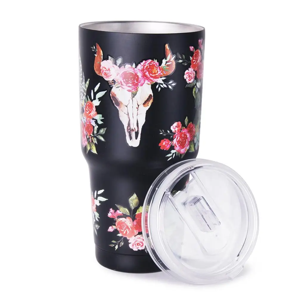 

Wholesale BullSkull 30oz Stainless Steel Cup Bull Horn Insulated Double Wall Vacuum Tumbler With Screw Lid DOM-1081175, Camping car, bull horn and etc.