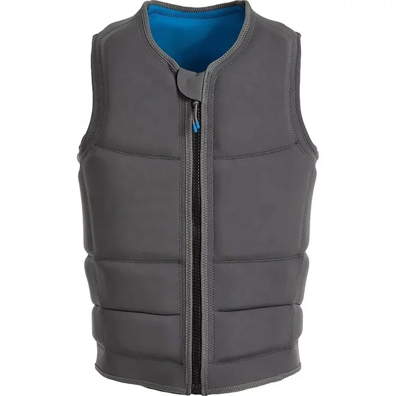 new design high strech flexible life vest black life jacket for