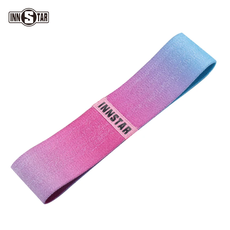 

High quality resistance exercise bands women elastic hip gradient booty bands for legs and butt