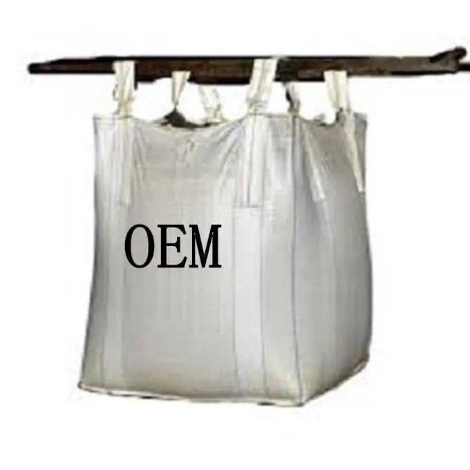EGP Factory  1500kg 2000kg Sac En Plastique Super Sac En Vrac 1ton 1.5ton Bulk Container Liner Big pp Maxibag Jumbo Bag for Sand