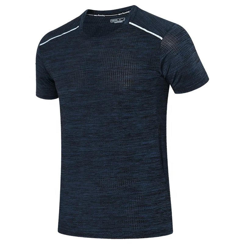 

Custom Casual Fitness O-Neck Grey Workout Sport T shirt For Man