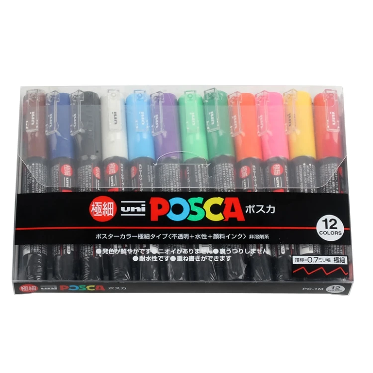Posca Paint Marker Art Pens Every Posca Every Colour Fine Tip Water