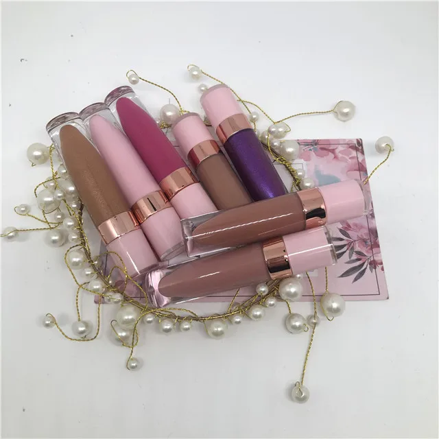 

Don't touch a cup romantic palette lip crayon 24 colors Liquid matte lipstick private label