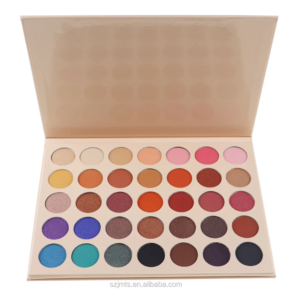 

Cardboard eyeshadow palette high pigment 35 color eyeshadow makeup palette