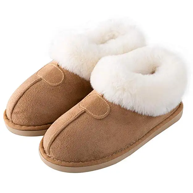 

High Quality Women Winter House Slippers Antiskid Indoor & Outdoor Fuzzy Shoes, Photo