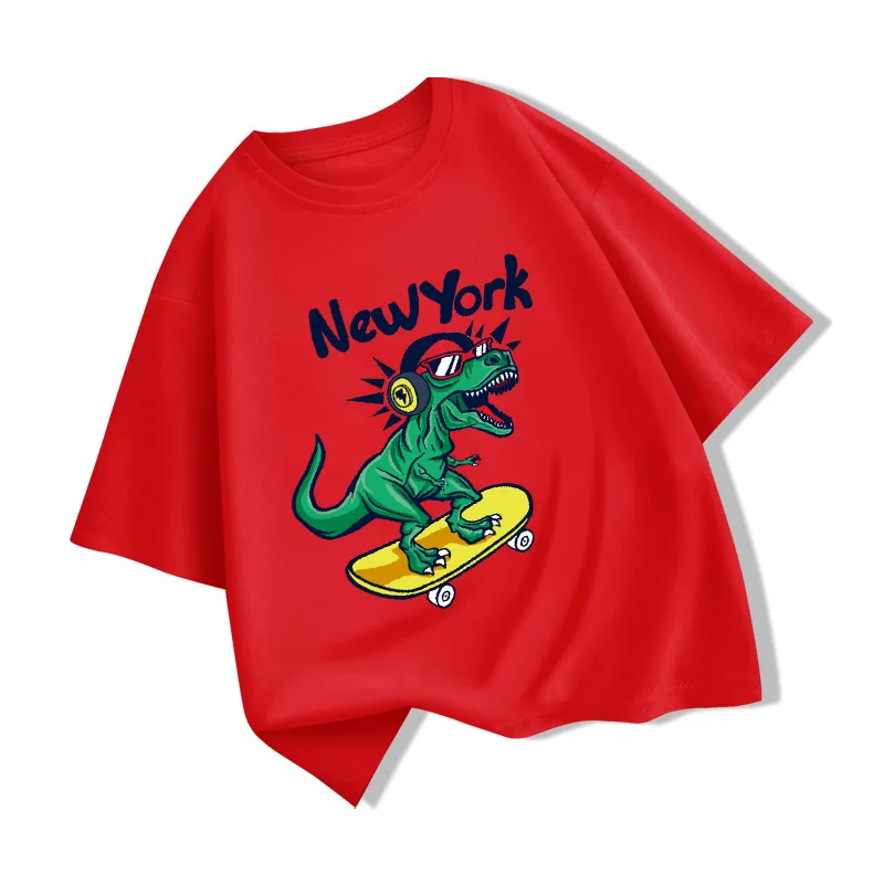 

2021 popular boys' T-shirts suitable for teenagers' boys to prevent odor and sweat toddler boys' t-shirt & shorts clothing set