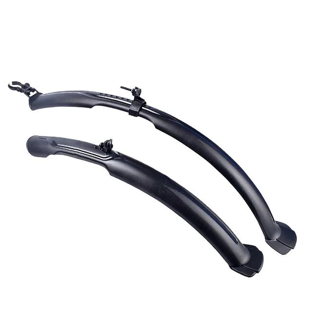 

bicycle accessories Cycling Plastic MTB Mudguard Quick Release Bike Fenders Road Front Mountain Bike Rear fender, Black