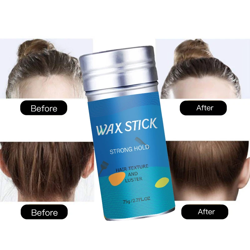 

Wholesale Stock OEM Hairiness Strong Hold Smooth Fix Messy Hair Wax Stick