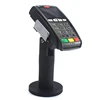 Black plastic metal adjustable angle credit card holder base for terminal pos stand swivel display for verifone vx520