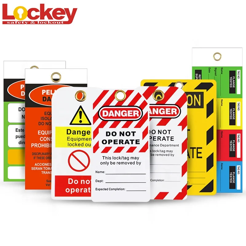 Lockout Tags Printer,Pvc Lockout Tagout Danger Tag Inspection Tag