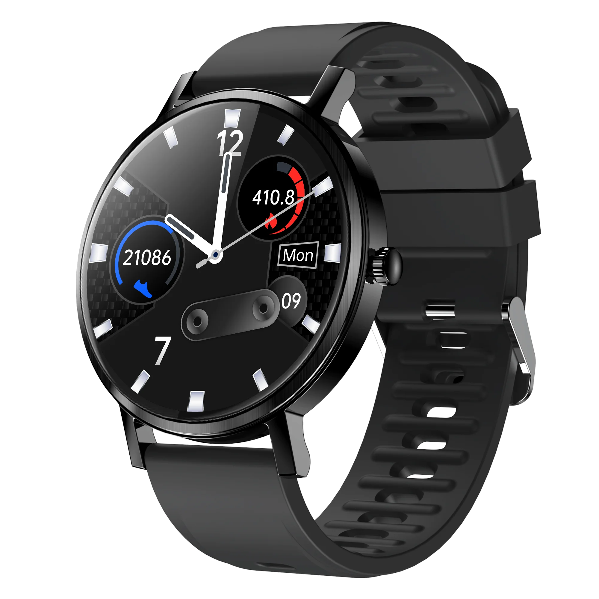 

VF18 Smart Watch Men for Android IOS Phone Waterproof Heart Rate Tracker Blood Pressure Oxygen Sport Smartwatch Case