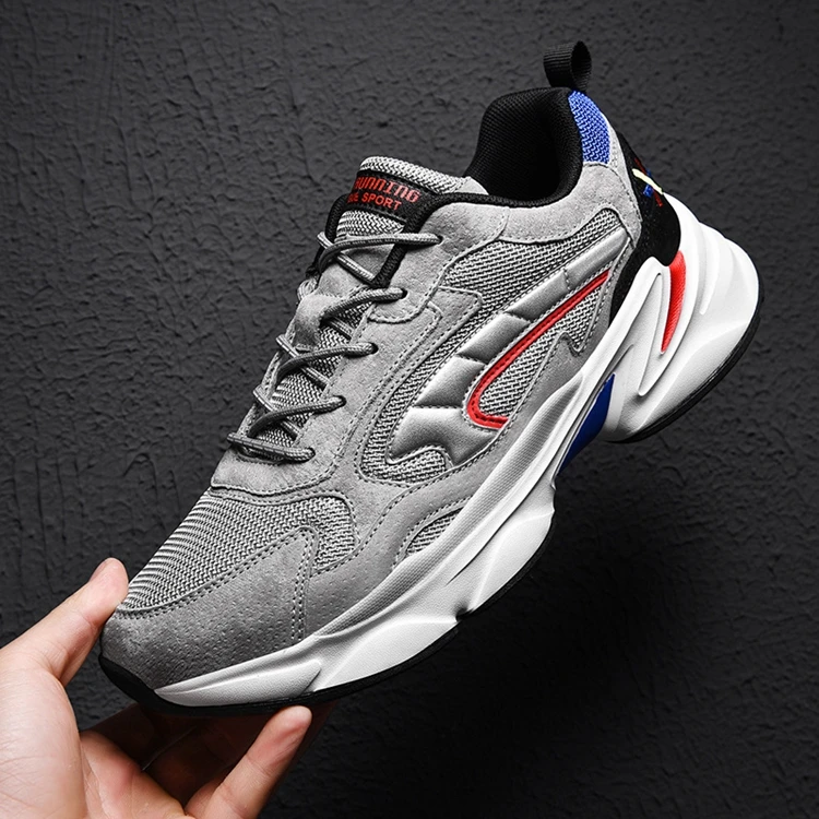 Walk Shoes Sports Gym Running Casual Mens Unbrand Men Black Sport Chunky Zapatillas Stylish New Fashion Man Walking Style