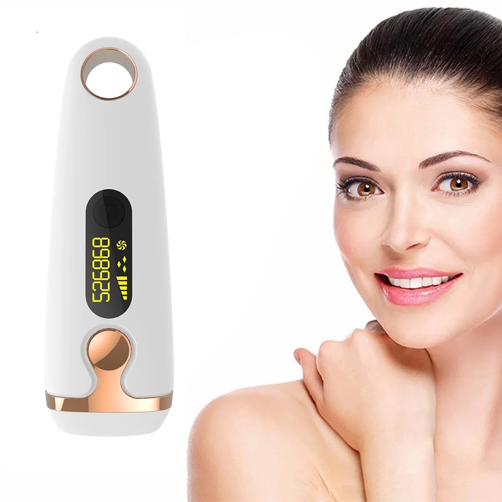 

Ladies Equipments Leaser Skin Ipl Equipment Removal Diy Laser Hair Remover Device With Led Display epilateur laser