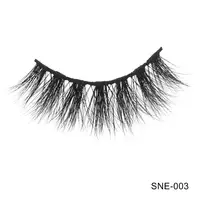 

Charmting 100% handmade much Thicker and longer 3D Mink Lashes eyelash for makeup tool beauty products