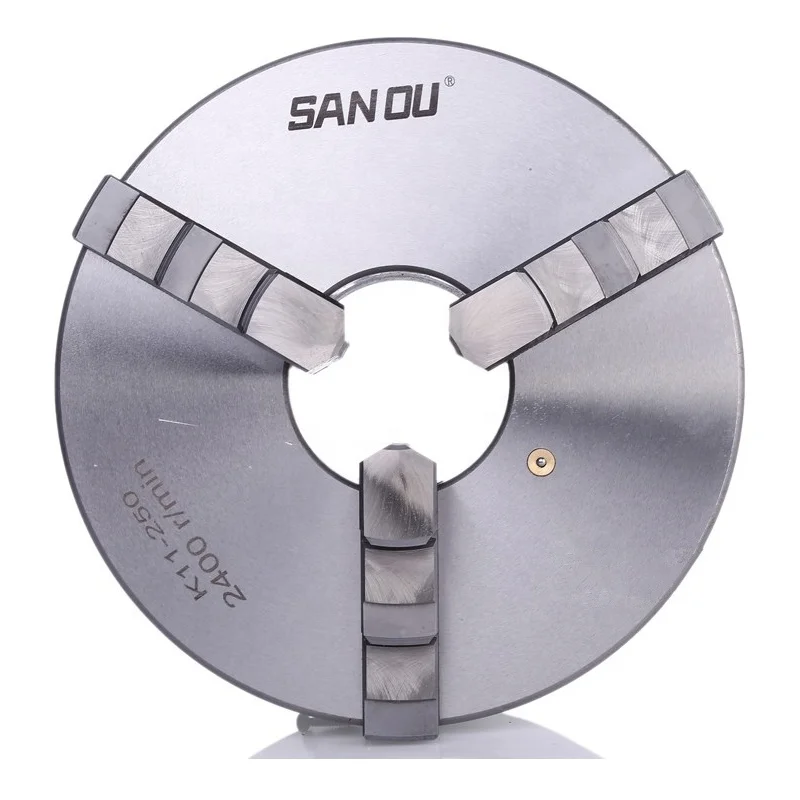 Precision Metal lathe chuck K11-250 SANOU brand Scroll Chuck 250mm 3 jaw self-centering chuck at discount