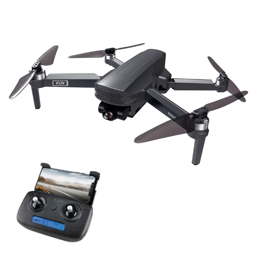 

NEWEST SG908 RC Drone 5G 4K HD Camera Drone 3-Axis Gimbal Wifi GPS FPV Profesional Dron 50X Foldable Quadcopter, Black