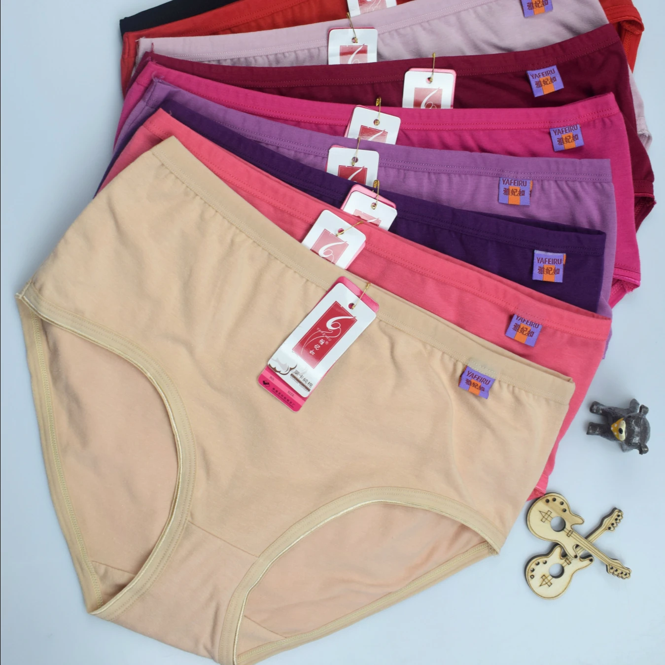 

hot sale wholesale New style women low waist cotton panties girl's underwear, Solid color