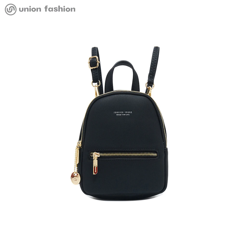 
Union Fashion Luxury Custom Logo Luxury New Design Women Mini Backpack 