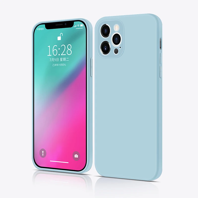 

Liquid silicone phone case for iphone 12promax wholesale full back cover case inexpensive case high quality for iphone 11promax