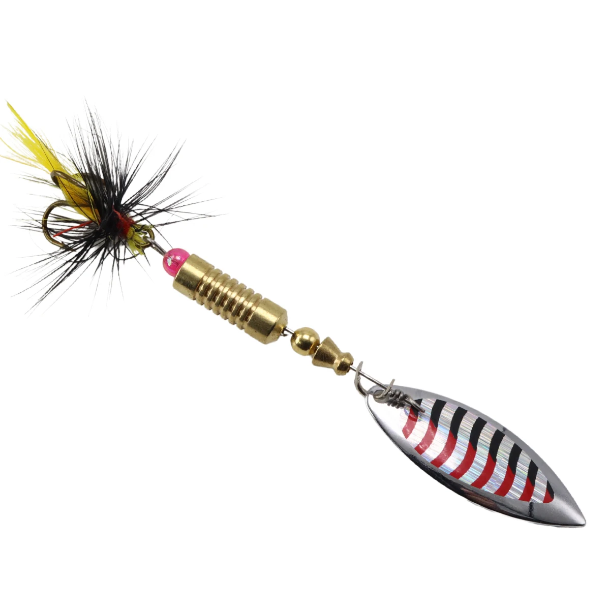 

High Quality Hard Metal 7.5g 8g Bass Trout Salmon Vib Spinner Baits Fishing Lure Spoons, Multi