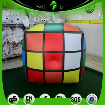 rubik's cube helium balloon