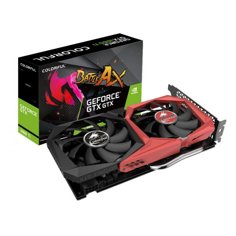 

Colorful Battle AX Ge Force GTX 1660 Ti Gaming video Cards