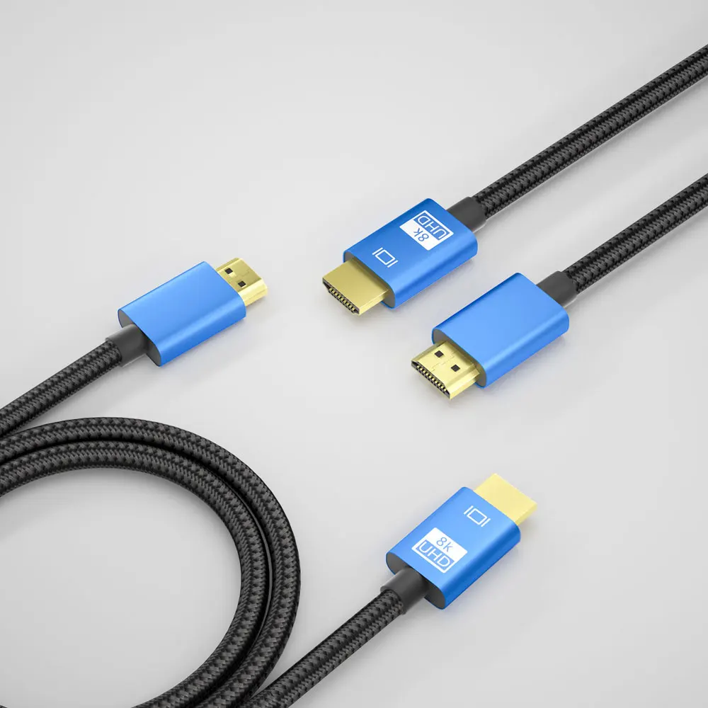 

2024 New Products HDMI Cable 4K 8K 1M 1.5M 2M 3M 5M 10M 15M 20M 30M 8K HDMI 2.1 Cable 8K 60Hz-4K 120Hz