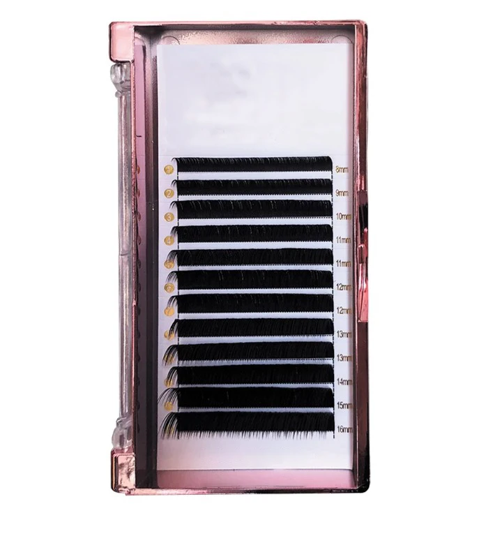 

silk individual eyelash extensions fashion magnetic eyelash mink strip eyelashes with magnetic private label, Black