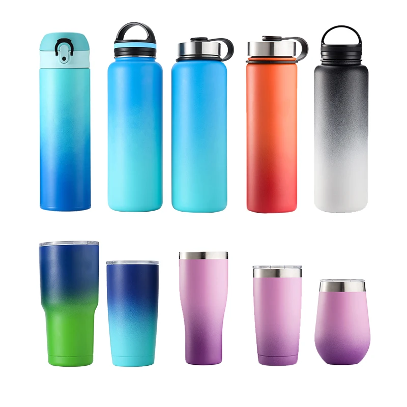 

Popular 304 Stainless Steel Double Wall Vacuum Insulated Eco-friendly Water Bottle