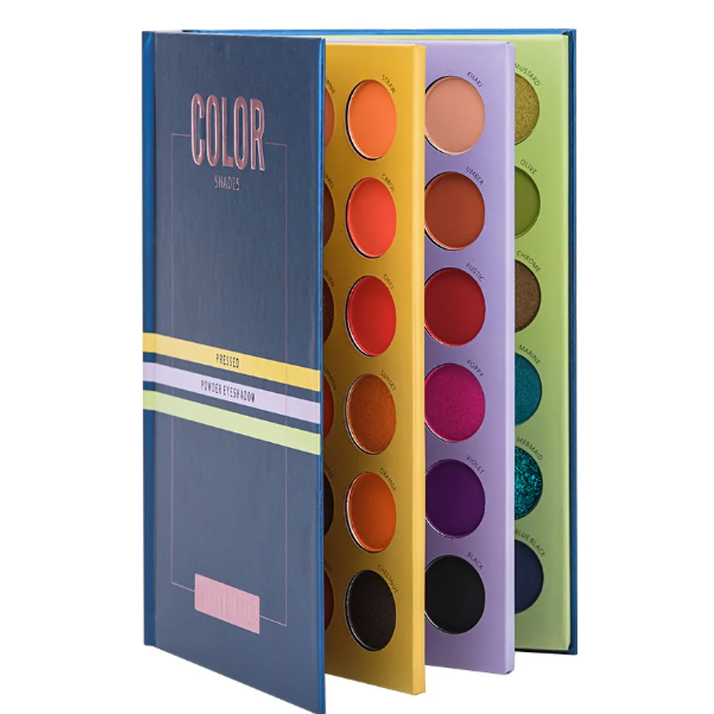 

72 Colour Eye Shadow book Makeup Cosmetic Matte, shimmer Eyeshadow Palette Set