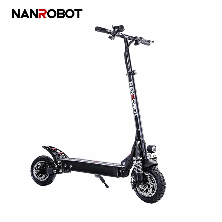 

Nanrobot 52v 2000w D4+ Powerfull Cheap High Long Range Electric Scooter, Black
