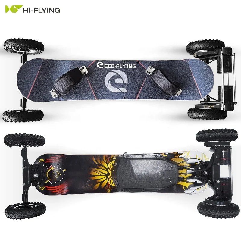 

Electric bamboo skateboard mountainboard cheap electric skateboard dropshipping electric skateboard, Black