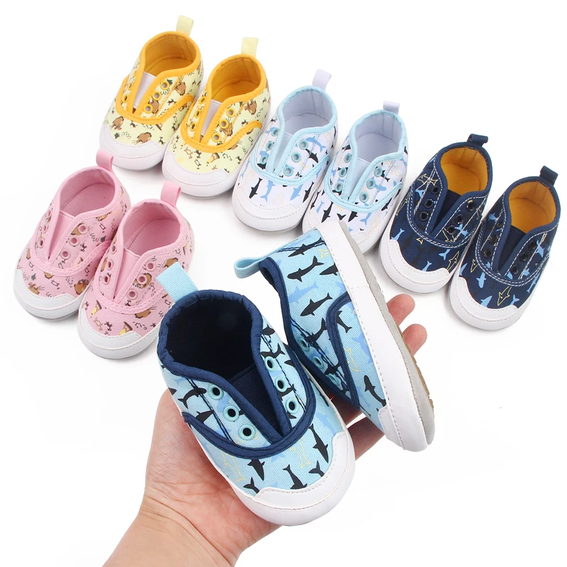 

Lovely Animal Design Baby Shoes TPR Sole Walking Shoes Slip-On Casual Shoes, Pink/blue/navy/yellow/light blue