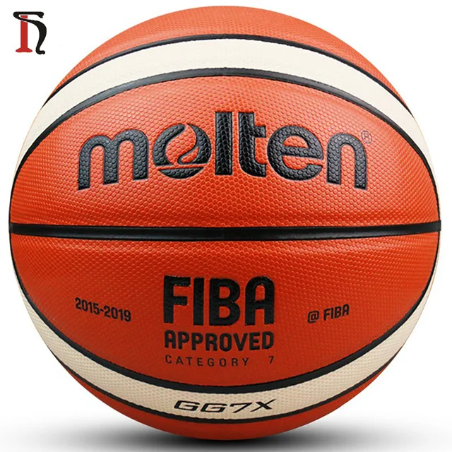 

Good Quality Wholesale Price Durable Advanced PU Size 7 Molten Basketballs for Men Match, Brown