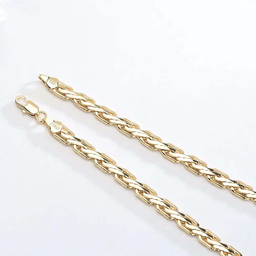 

2021 New Arrival Design 14K/18K Gold Plated Men Chains Necklace
