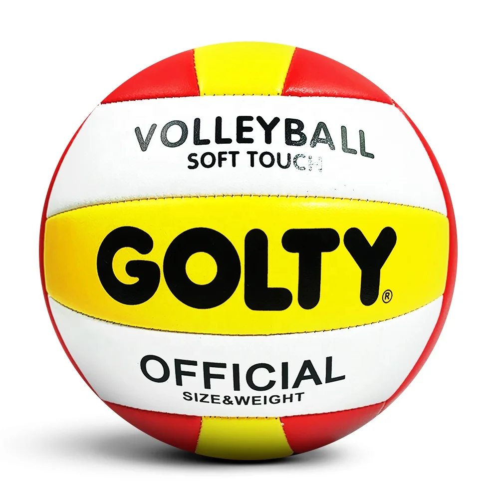 

Best Professional Custom Color Waterproof Portable Microfiber PU Inflatable Volleyball, Can be customized