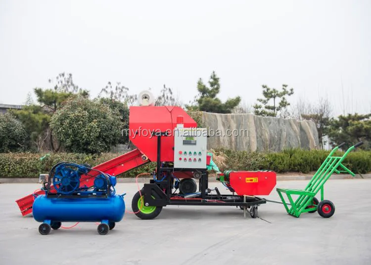 Dairy farm ensilage silage feed straw bale wrapper for cow