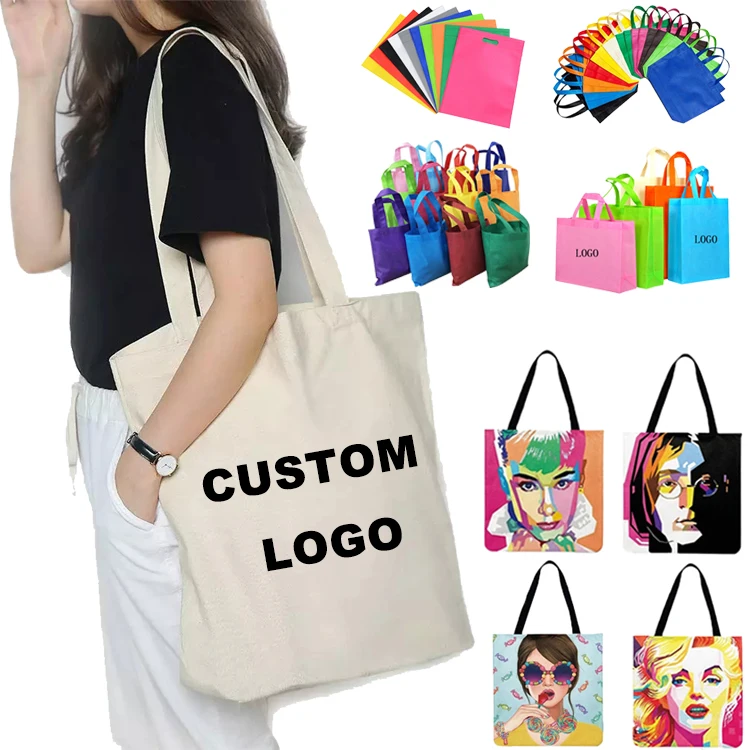 

OEM Custom Classical Girl Printed Tote Bag For Women with logo Casual Tote Ladies Shoulder Bag Fashion Custom Logo Shopping Bag, Customizable