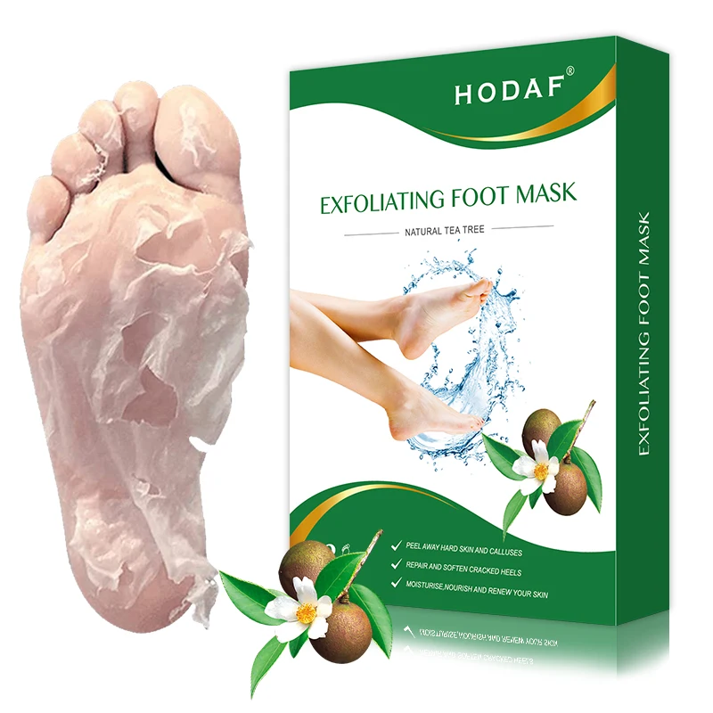 

Private Label Natural Olive Dead Skin Remover Exfoliating Peeling Foot Mask